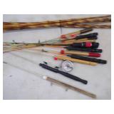 Ice Fishing Rods and Bamboo Fishing Poles