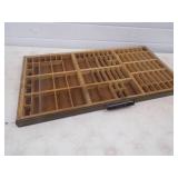 Vintage Type Set Drawer