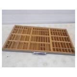 Vintage Type Set Drawer