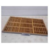 Vintage Type Set Drawer