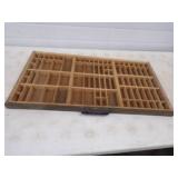 Vintage Type Set Drawer