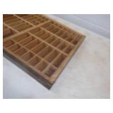 Vintage Type Set Drawer