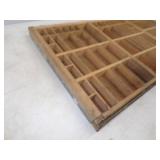 Vintage Type Set Drawer