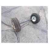 Pair of Wheels with Axle