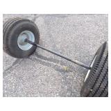 Pair of Wheels with Axle