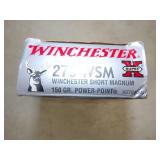 Full Box 270 WSM Winchester Short Magnum 150 gr.