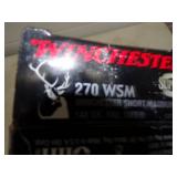 Full Box  270 WSM Winchester Short Magnum 140 gr.