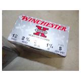 Full Box and one partial of Winchester 12GA 2 3/4" Lead 5 Shot