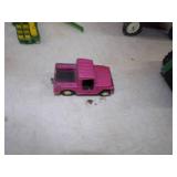 Vintage Tonka Jeep and Toy Tractors and Trailer