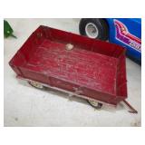 Vintage Tonka Jeep and Toy Tractors and Trailer