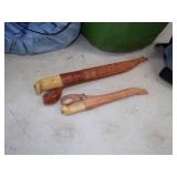 Sleeping Bag, Air Matress, Filet Knives, Life jacket, Cooler and Head Guard