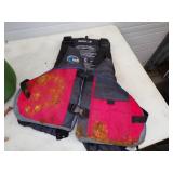 Sleeping Bag, Air Matress, Filet Knives, Life jacket, Cooler and Head Guard