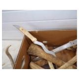 Antlers and Bones with knife making supples