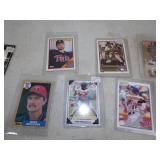 Huge MN Twins Baseball Card Lot with Framed Print