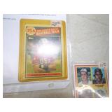 Huge MN Twins Baseball Card Lot with Framed Print