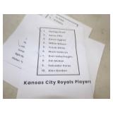 Huge American league Centeral  Baseball Card Lot