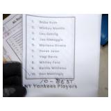 Huge American league East Baseball Card Lot