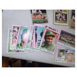Huge American league West Baseball Card Lot