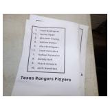 Huge American league West Baseball Card Lot