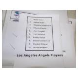 Huge American league West Baseball Card Lot