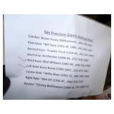 Huge National  league West Baseball Card Lot