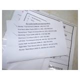 Huge National  league Centeral Baseball Card Lot