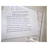 Huge National  league Centeral Baseball Card Lot