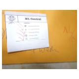 Huge National  league Centeral Baseball Card Lot