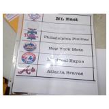 Huge National  league East Baseball Card Lot