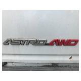2003 Chevy Astro AWD Cargo Van