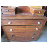 Antique Dresser with Hankie Drawers
