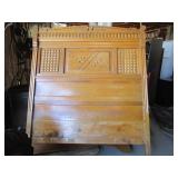 Antique High Headboard Bed