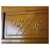 Antique High Headboard Bed