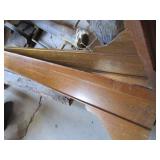 Antique High Headboard Bed
