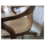 Oak Office Chair - Vintage