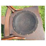 Antique Sewing Rocker, Leather Seat