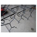 Nesting Tables, Glass Tops