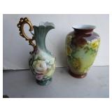 Ceramic Ewer & vase