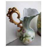 Ceramic Ewer & vase
