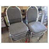 Stacking Chairs, Padded