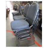 Stacking Chairs, Padded