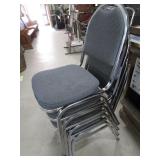 Stacking Chairs, Padded