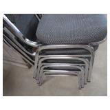 Stacking Chairs, Padded