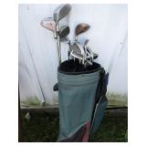 Golf Clubs & Bag