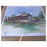 Lindstrom Depot Print