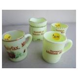 Antique Souvenir Custard Glass