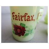 Antique Souvenir Custard Glass
