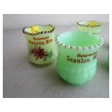 Antique Souvenir Custard Glass