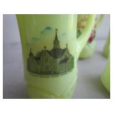 Antique Souvenir Custard Glass