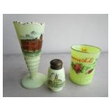 Antique Souvenir Custard Glass